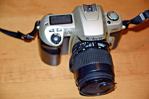 Nikon f60 with - with, af
