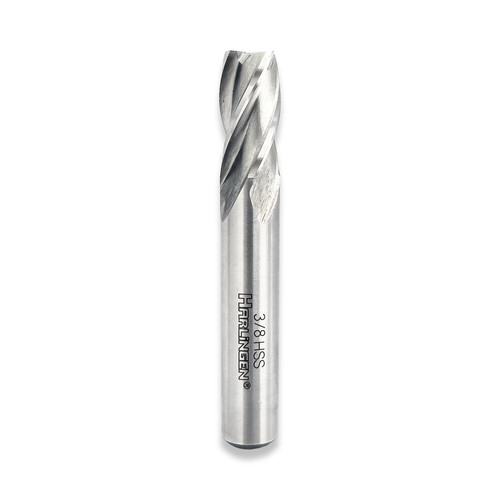 Flute end mill - 3/8", milling