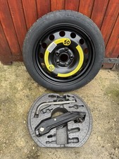 VW GOLF EOS iD3 PASSAT TOURAN AUDI A3 A4 16” SPACE SAVER SPARE WHEEL + JACK KIT