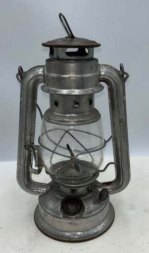 Vintage silver paraffin - paraffin, oil