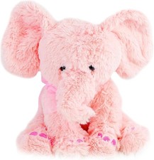 Soft Toy Pink Elephant Teddy