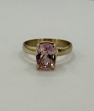 14k Yellow Gold Ceylon Peach