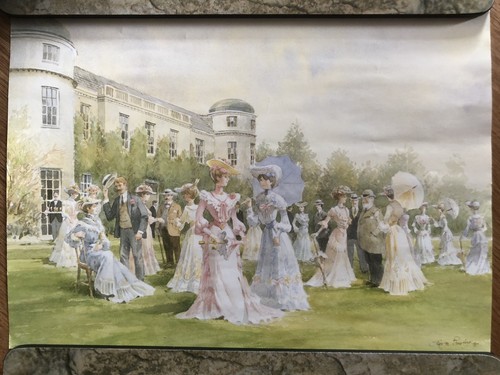Vintage print edwardian - print,