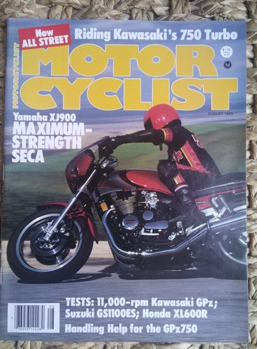 Motorcyclist aug 1983 - motorcyclist, aug.
