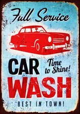 Full Service Car Wash metal