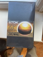 Tdk xp240 super vhs - svhs, s-vhs