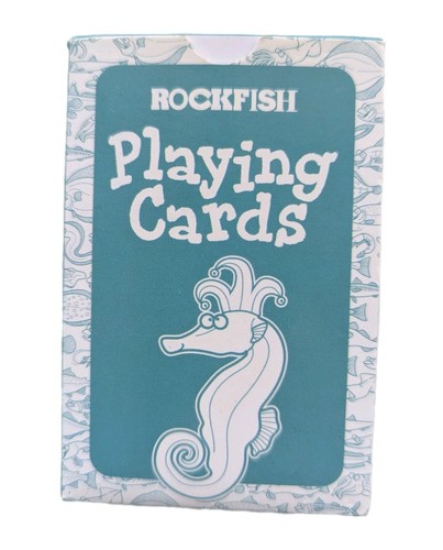 Rockfish playing cards deck - playing,