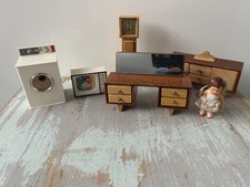 Vintage wooden dolls house