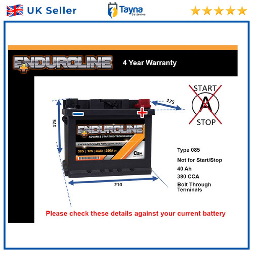Battery fits ford fiesta - fits,