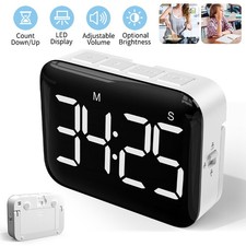 Digital Wall Clock LED Alarm