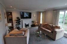 Lounge Suite Of 3 Seat Sofa , Single Seat Armchair And Lift Top Footstool