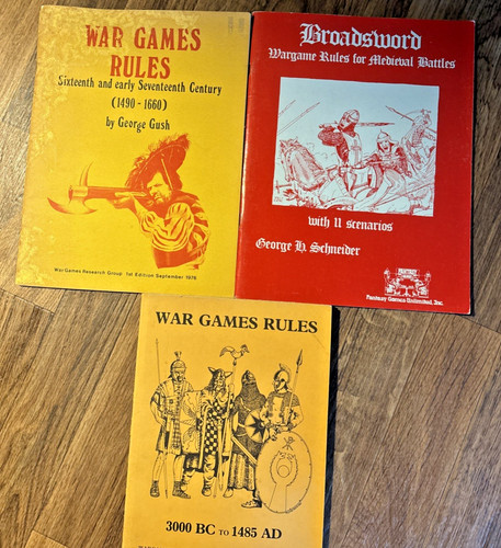 Wargame rules lot - rules, &