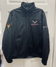Corvette Racing Jacket 24hr Le mans 2017 Black, M, Full Zip Long Sleeve, New. 