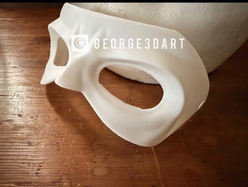 Superhero mask printed prop - superhero,