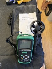 Alphatek TEK1313 Digital Air Flow HVAC Thermo-Anemometer