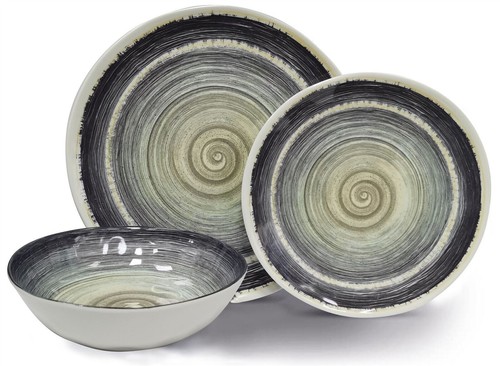 12pc melamine dinner - 12pc,