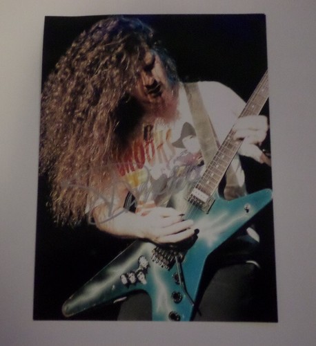 Pantera hand signed photo - hand,