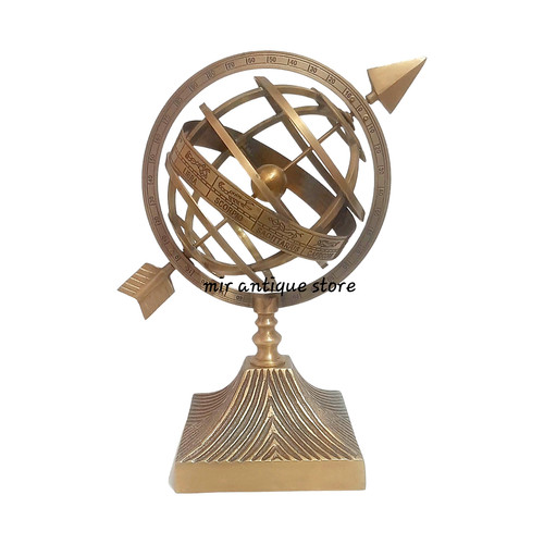 Vintage armillary sphere - vintage, 10"