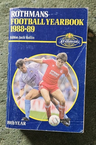Rothmans football yearbook - rothmans,