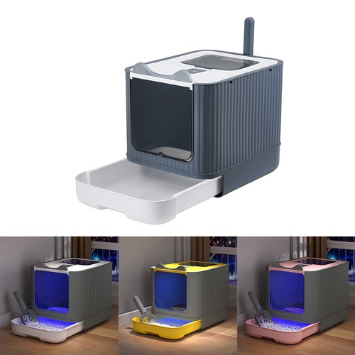 Large cat litter box - xl,