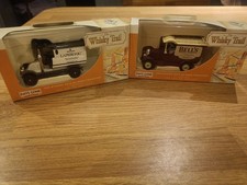 2 x lledo whiskey trail boxed vans