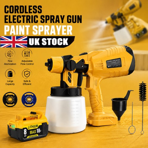 Cordless electric spray gun - electric,