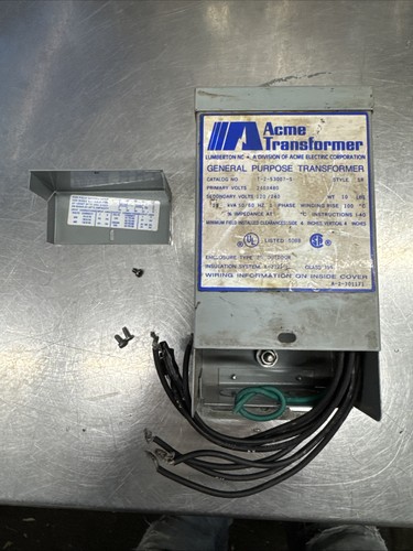 Acme electric transformer - acme,