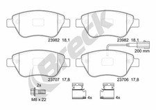 FRONT BRAKE PAD SET DISC BRAKE