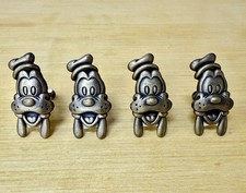 Genuine Disney Brass Drawer Knobs/Pulls - (4) Goofy Knobs