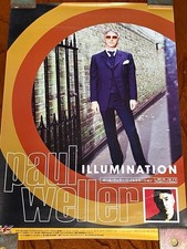 Paul Weller / Illumination 2002 Japan Original Promo Poster B2 20x28in 515x728mm