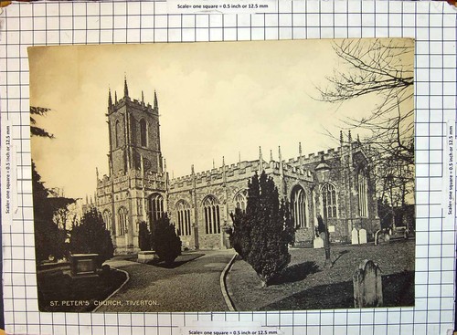 Original old antique - print, st