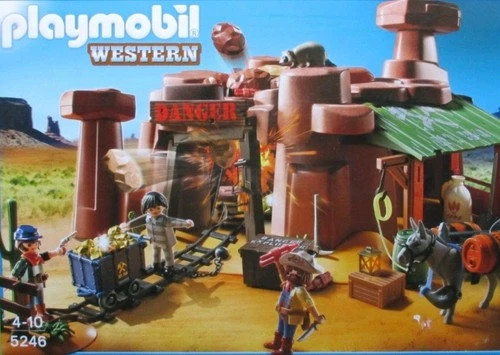 Playmobil 5246 gold mine - playmobil,