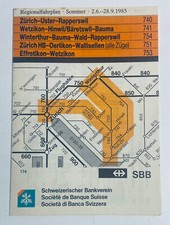 SBB Swiss Summer 1985