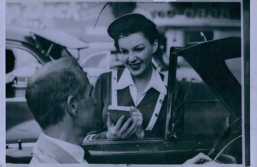 1953 judy garland car hop - judy,