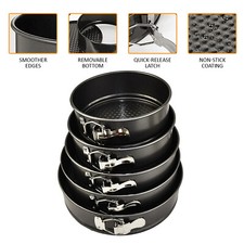 SET OF 5 ROUND CAKE MAKING