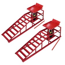 Ton hydraulic car - ramps, 2x