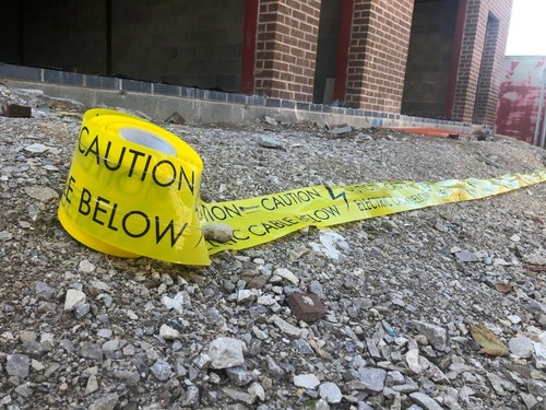 Detectable caution electric - detectable,