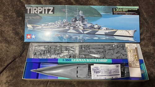 Tamiya 350 model - kit, tirpitz