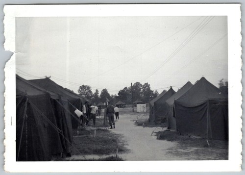 Vtg snapshot men walking - b&w,