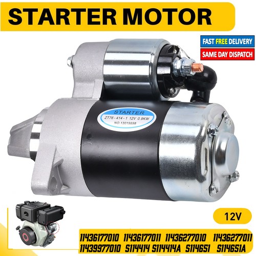 Starter motor fits - starter, yanmar