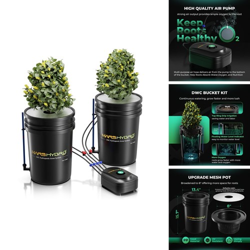 Mars hydro dwc hydroponics - mars,