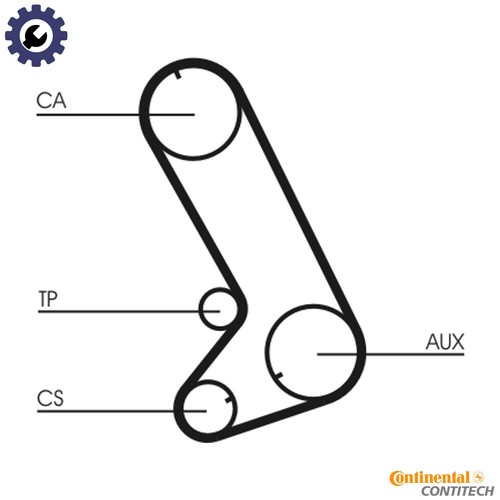 Timing belt ct773 for - timing, dodge