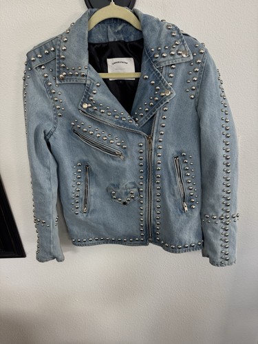 Understated leather studded - leather,