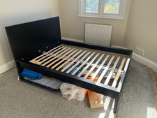 Malm ikea double bed - malm,