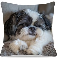 Shih Tzu Dog Cushion Cover 2D