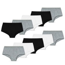 GIRLS 10 PACK HIPSTER SHORTS