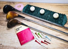 Vintage Golf Equipment Set