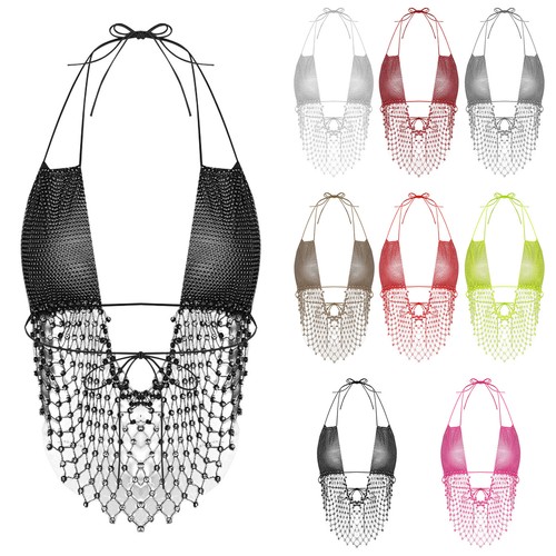 Women bikini sequins bra - sequins,