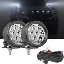 Pair 3.5" Round Bumper LED