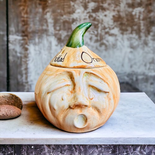 Pickled onion crying face - pickled,